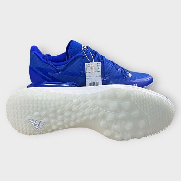 Adidas Adizero Afterburner 8 Baseball Turf Shoes Blue FZ4231 Mens size 12 New - Picture 7 of 10